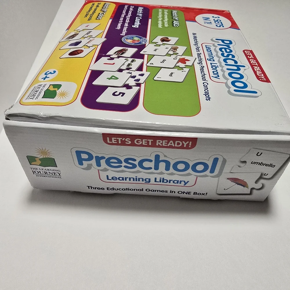 Preschool Learning Library Puzzle Set - Multicolor - Picture 6 of 9